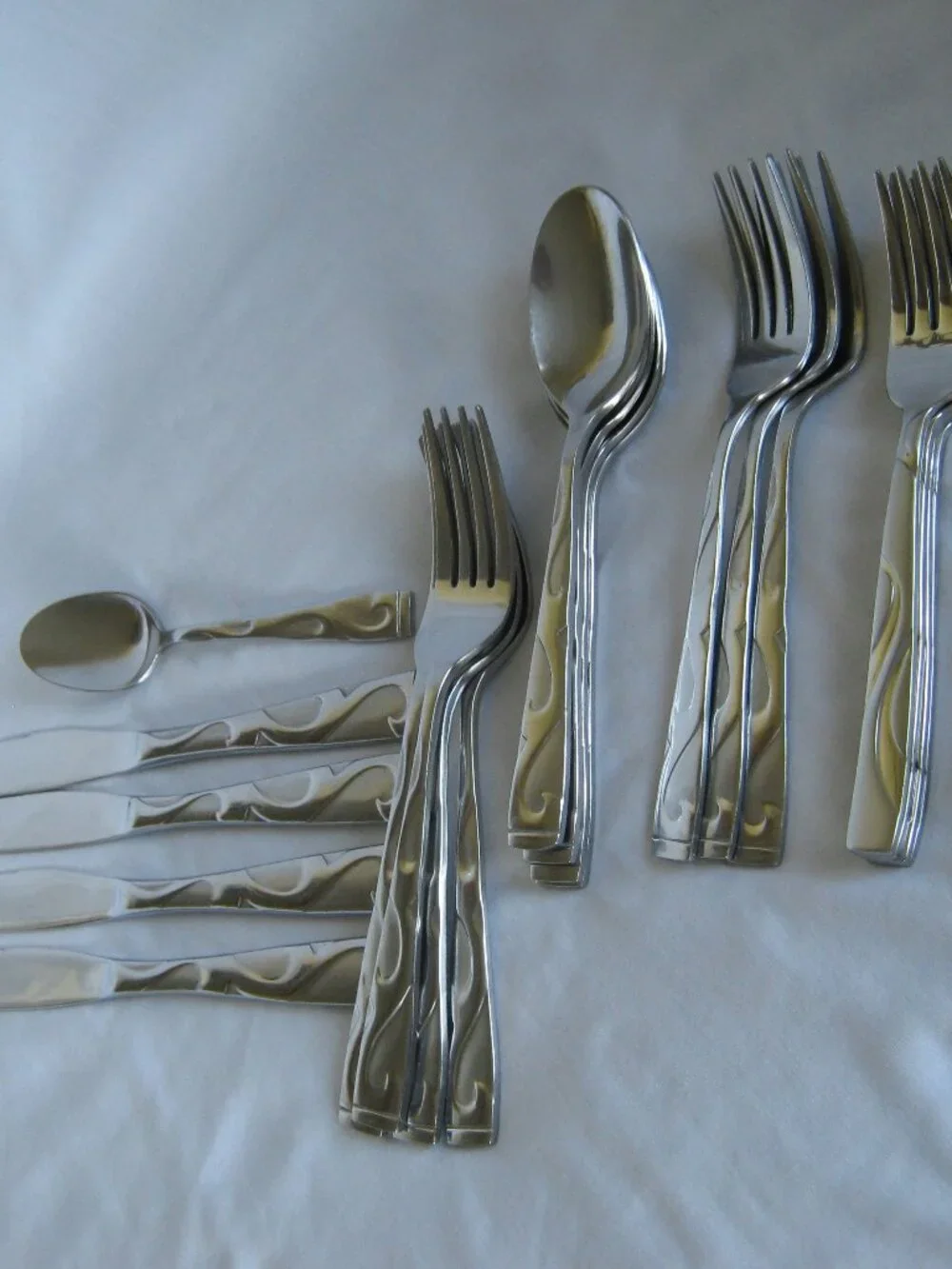 Oneida Tuscany Stainless 18/0 China Silverware Lot Of 20 Pieces Flatware